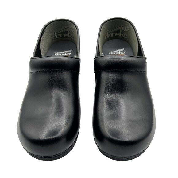 Dansko XP 2.0 8.5 Slip On Work Loafers Black Leather Platform Clog Dress Shoes - Picture 4 of 15